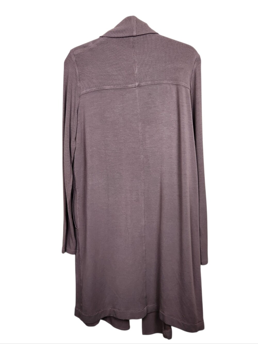 Athleta Canopy Wrap In Nirvana Mineral Modal Blend Cardigan Sweater Women Size M - Picture 6 of 15